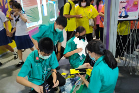 บรรยากาศในงานมหกรรมวิทยาศาสตร์และเทคโนโลยีแห่งชาติ ประจำปี 2 ... พารามิเตอร์รูปภาพ 13